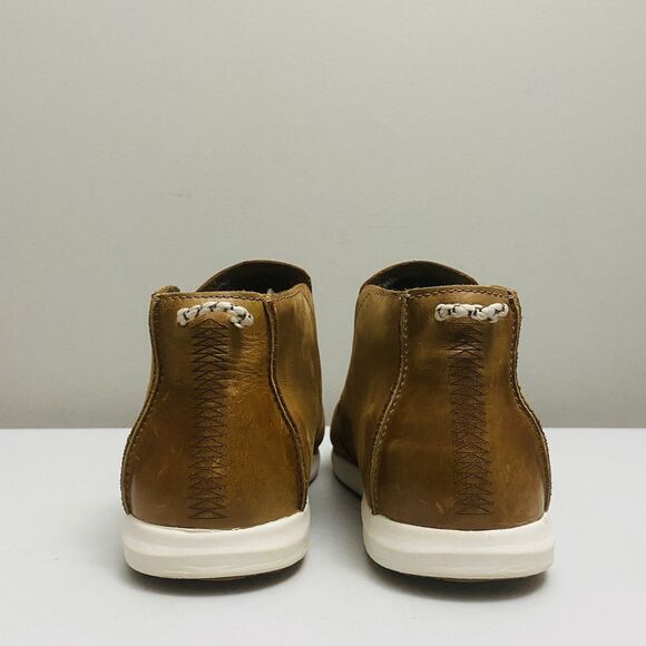 Olukai HAWAI'ILOA MANU HOPE Women's 9 Leather Sneaker Booties 20397-FX18 Brown - Picture 6 of 13